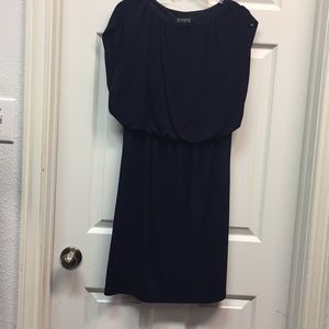 Enfocus studio navy blue dress